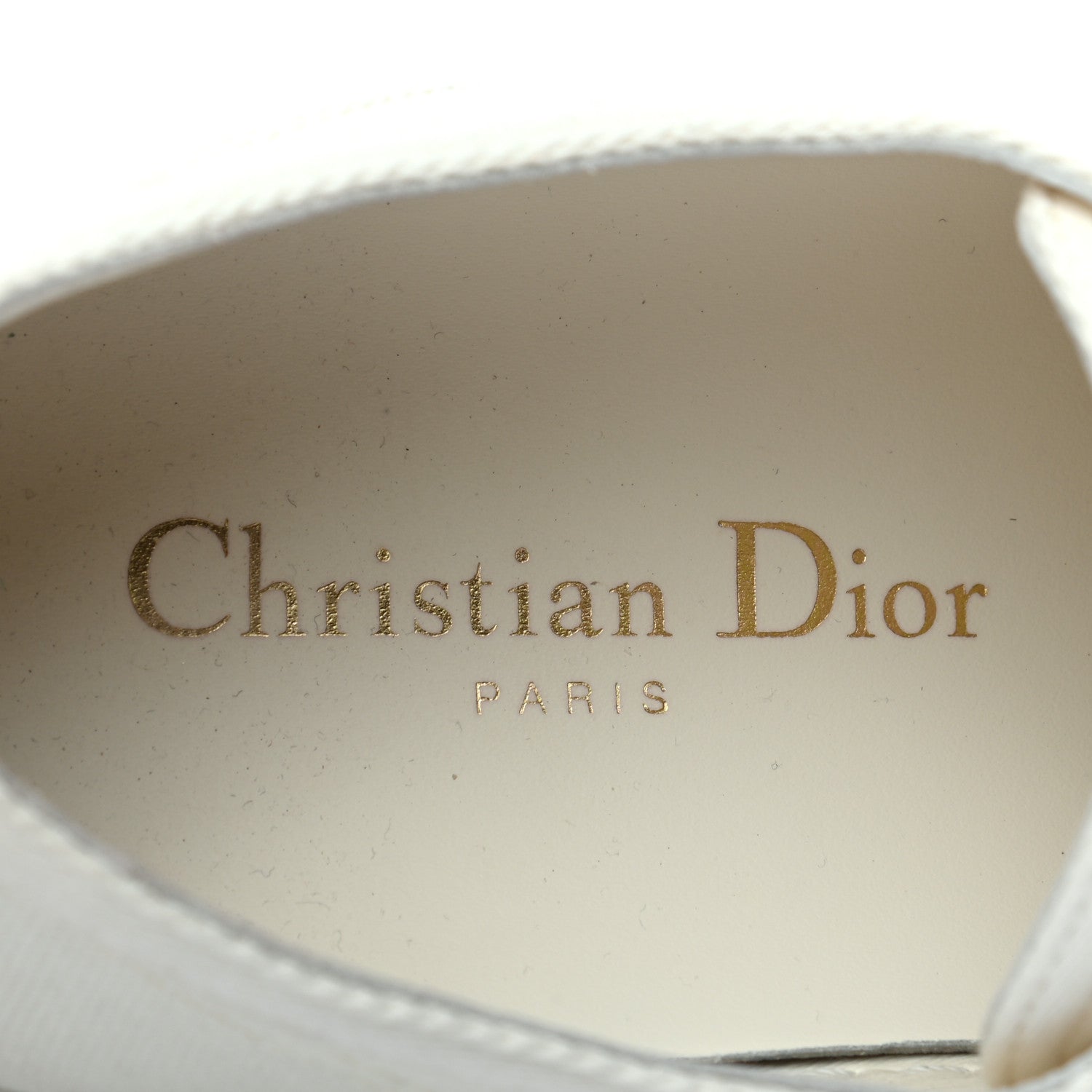 Christian Dior Canvas Walk'n Dior Low Top Sneakers 38 White 7 of 8