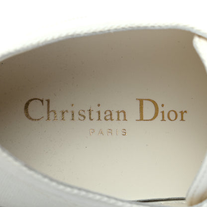 Christian Dior Canvas Walk'n Dior Low Top Sneakers 38 White 7 of 8