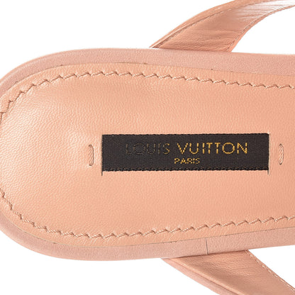 Louis Vuitton Blush Flat Thong Sandals 41 Rose Clair 9 of 9