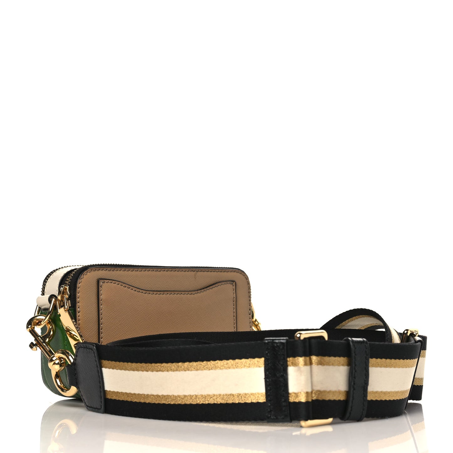Saffiano Small Snapshot Camera Bag Sand Castle Multicolor