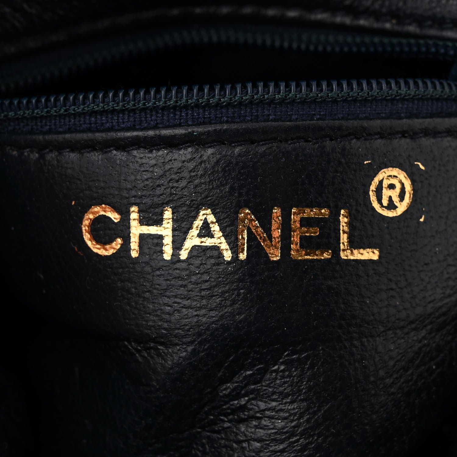 Chanel Satin Quilted CC Kisslock Clutch Blue 6 of 14