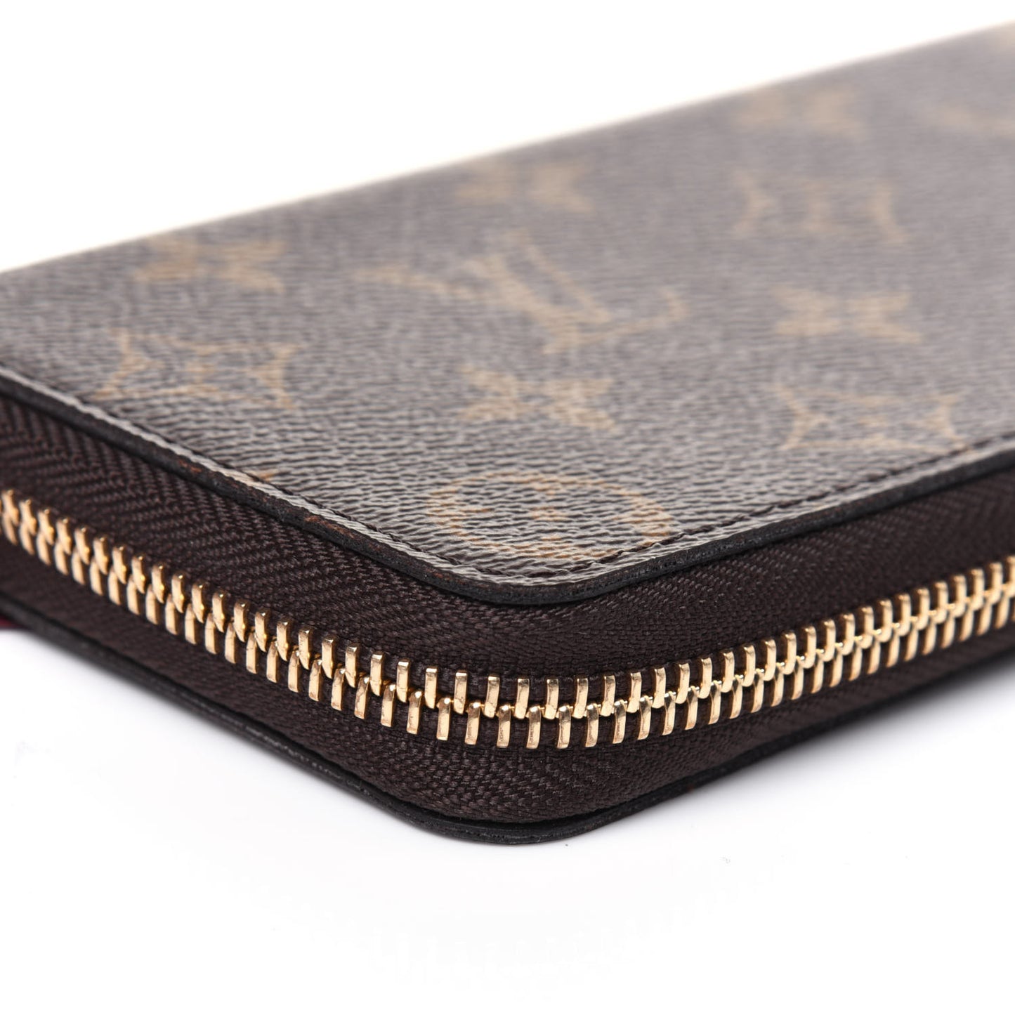 Monogram Clemence Wallet Fuchsia
