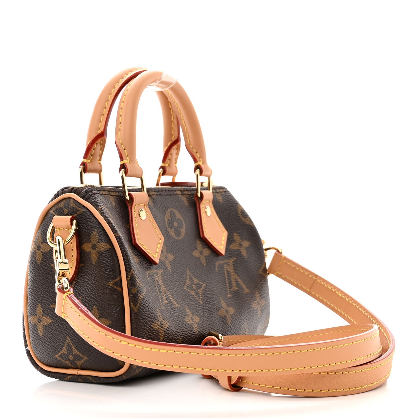 Monogram Vivienne Ice Skating Nano Speedy Bandouliere Pink