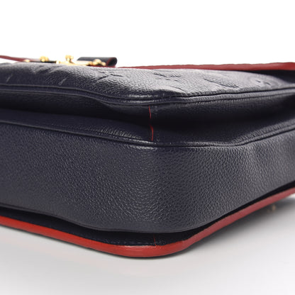 Louis Vuitton Empreinte Pochette Metis Marine Rouge 6 of 10