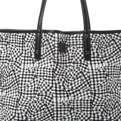 MCM Visetos Medium Project Reversible Shopper Tote Black 13 of 16