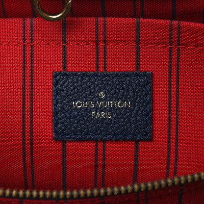 Louis Vuitton Empreinte Montaigne GM Marine Rouge 6 of 11