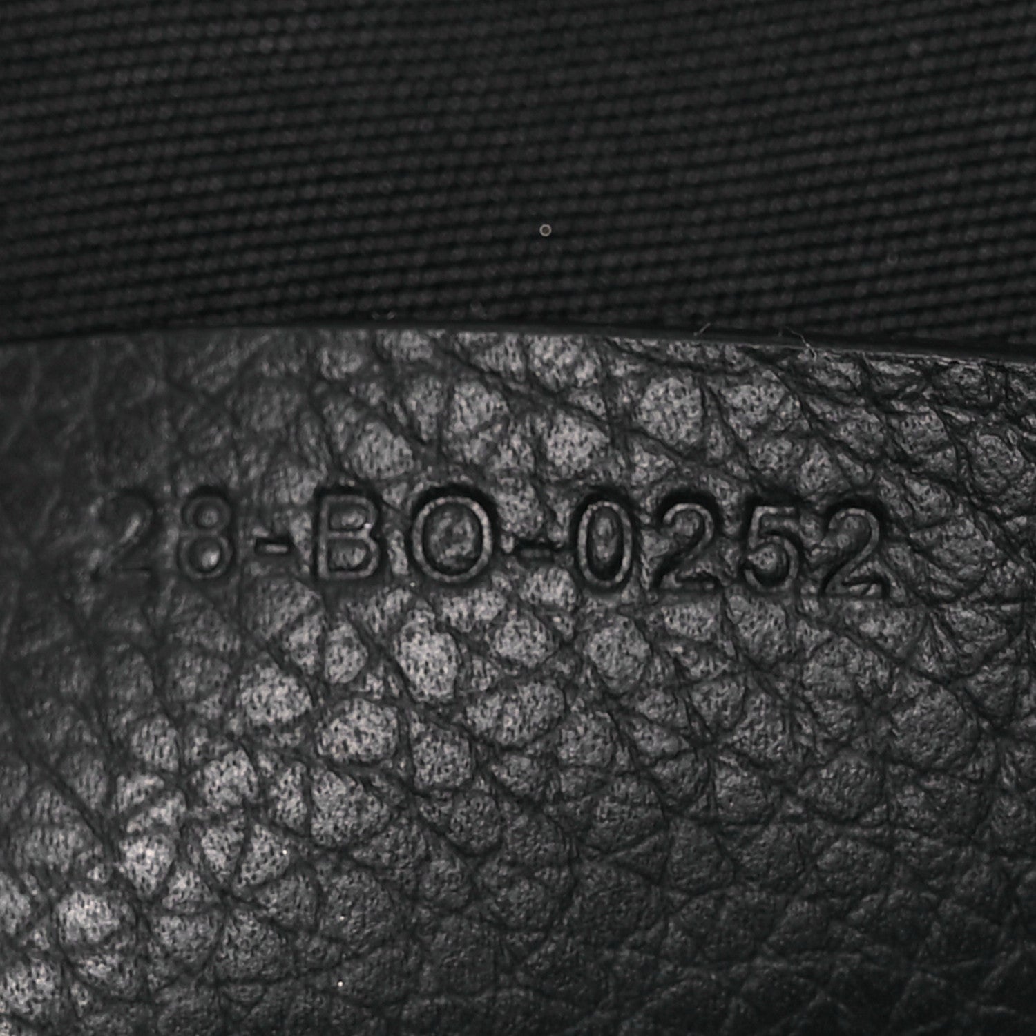 Christian Dior Oblique Jacquard Grained Calfskin Lingot 50 Black 10 of 19