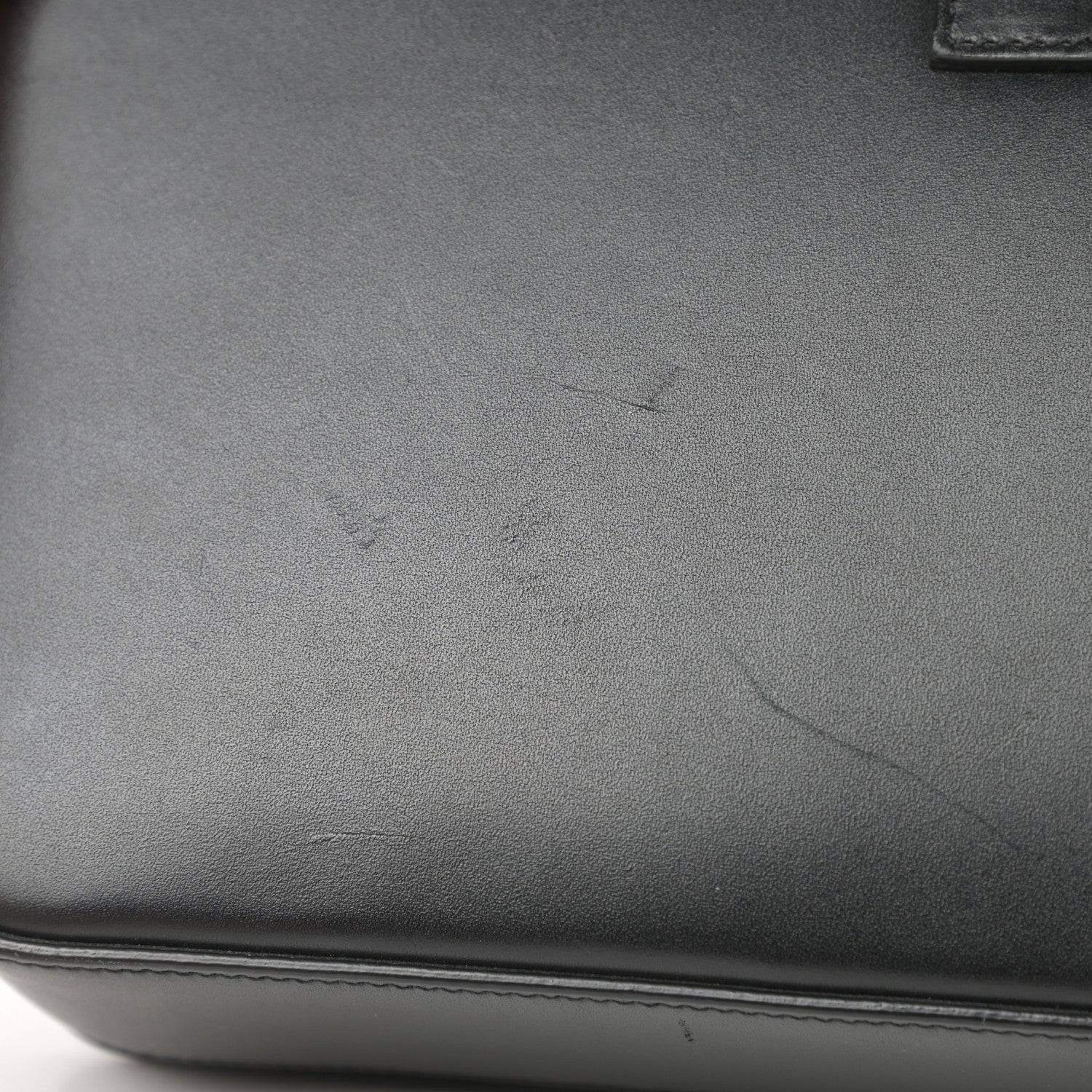 Saint Laurent Smooth Calfskin Medium Classic Monogram Universite Bag Black 19 of 19