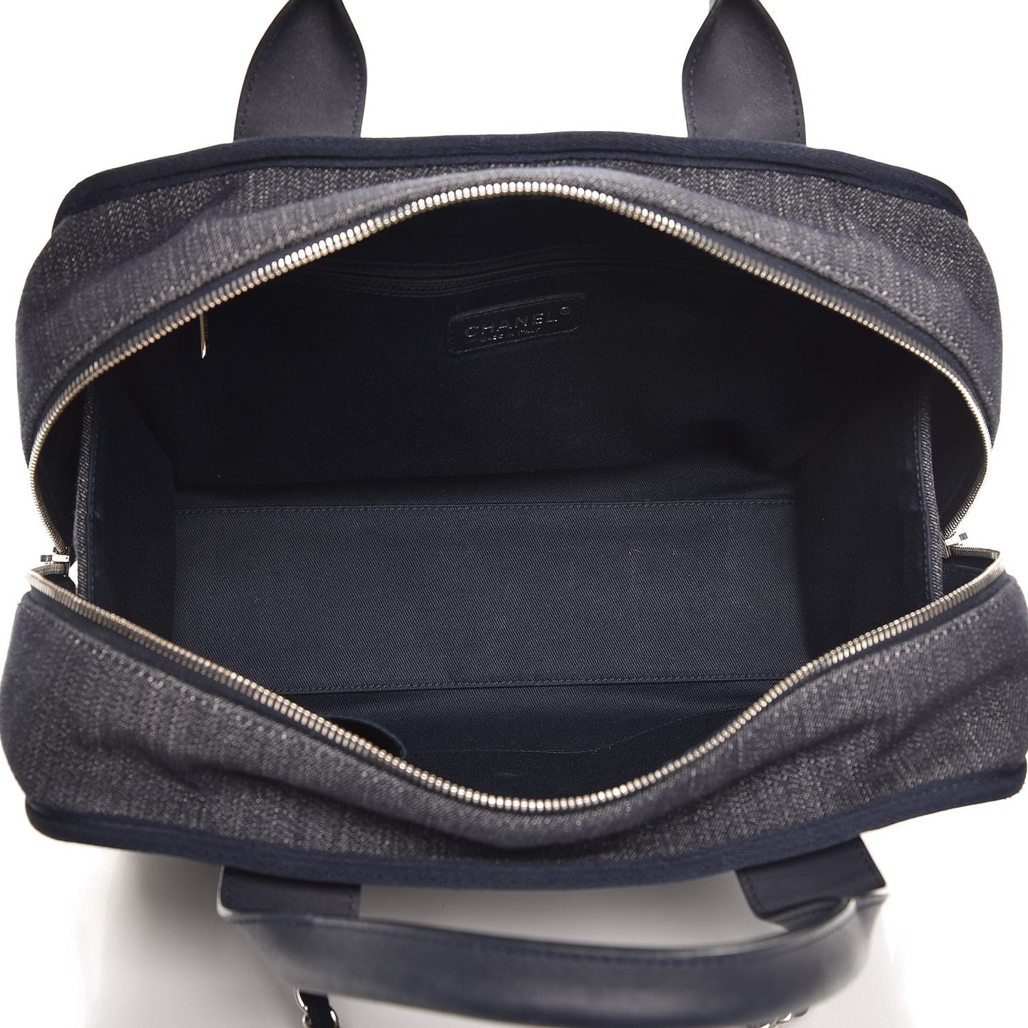 Denim Deauville Bowling Bag Dark Blue