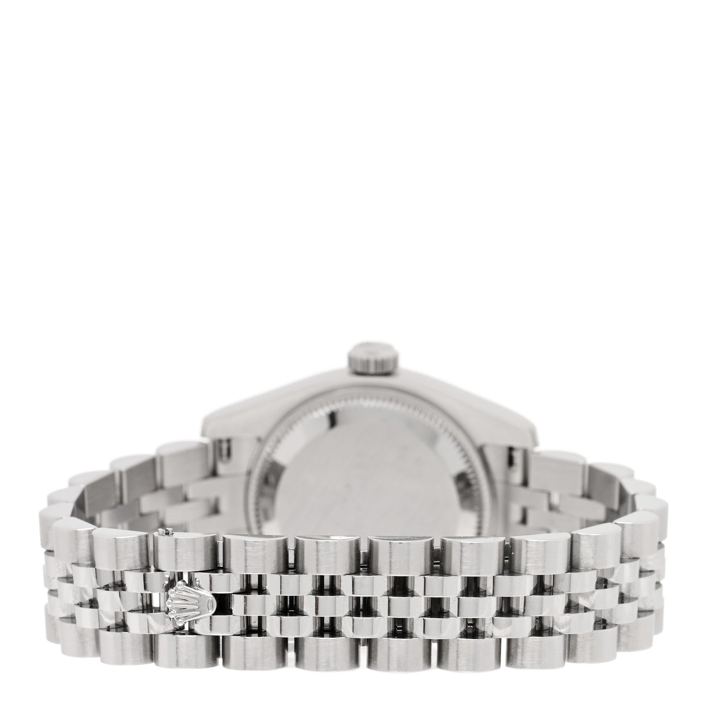 Stainless Steel 18K White Gold Diamond 26mm Oyster Perpetual Datejust Watch White 179174