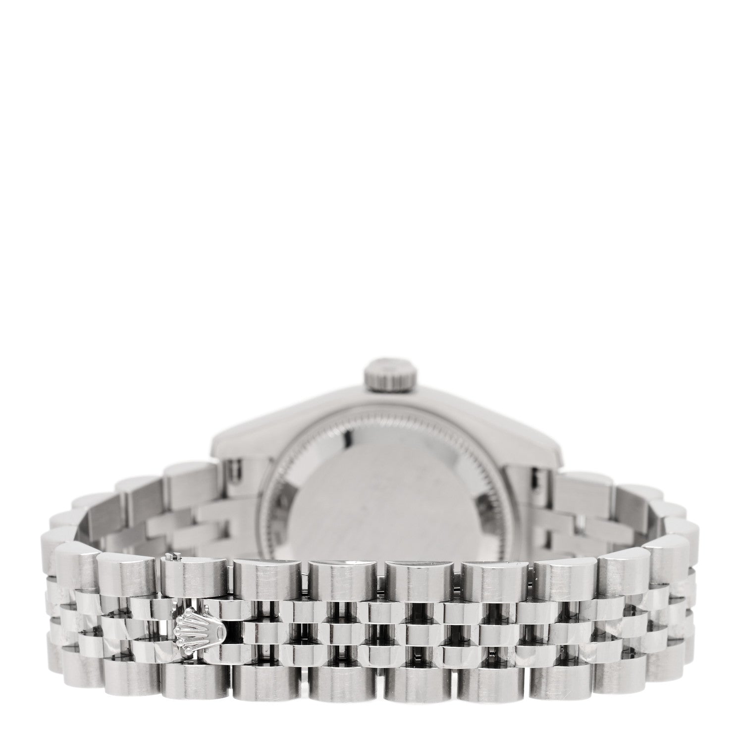 Rolex Stainless Steel 18K White Gold Diamond 26mm Oyster Perpetual Datejust Watch White 179174 3 of 5