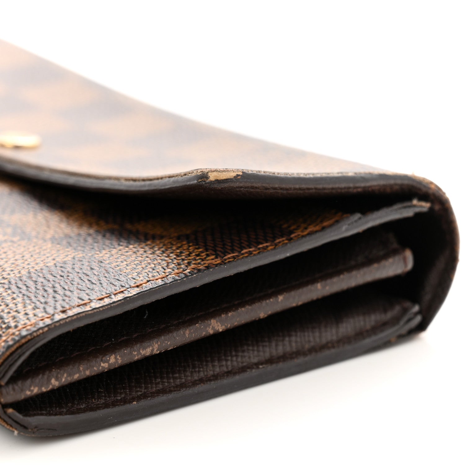 Louis Vuitton Damier Ebene Sarah Wallet 14 of 14