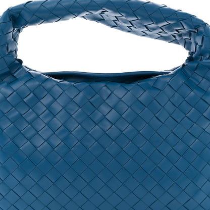 Bottega Veneta Calfskin Intrecciato Small Hop Deep Pacific 7 of 10