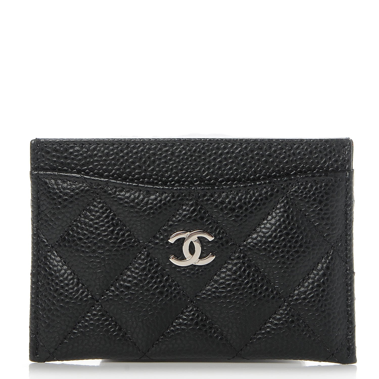 Chanel Caviar Quilted Card Holder Black 1 of 9