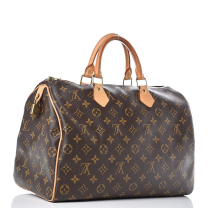 Louis Vuitton Monogram Speedy 35 3 of 20