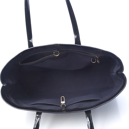 Louis Vuitton Vernis Wilshire GM Blue Infini 5 of 12