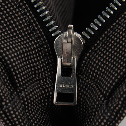 Hermes Canvas Herline PM Tote Grey 5 of 14