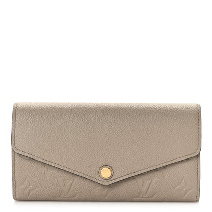 Louis Vuitton Empreinte Sarah Wallet NM Tourterelle 1 of 8
