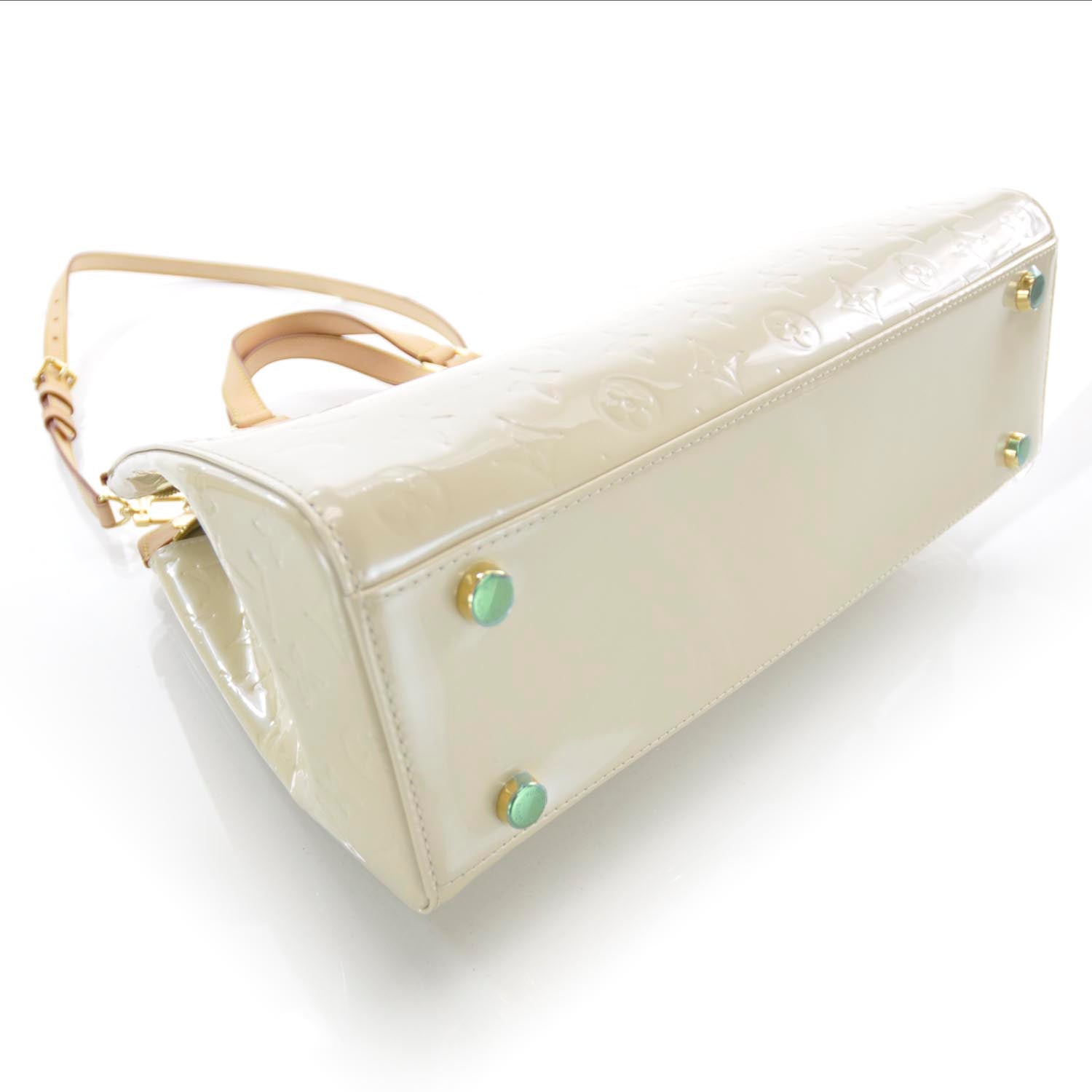 Louis Vuitton Vernis Brea GM Blanc Corail 4 of 7