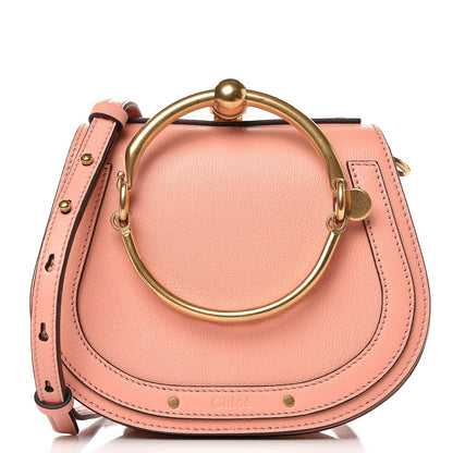 Chloe Calfskin Suede Small Nile Bracelet Bag Ideal Blush 1 of 6