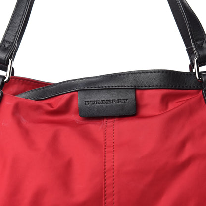 Burberry Nylon Buckleigh Packable Tote Bag Red 16 of 16