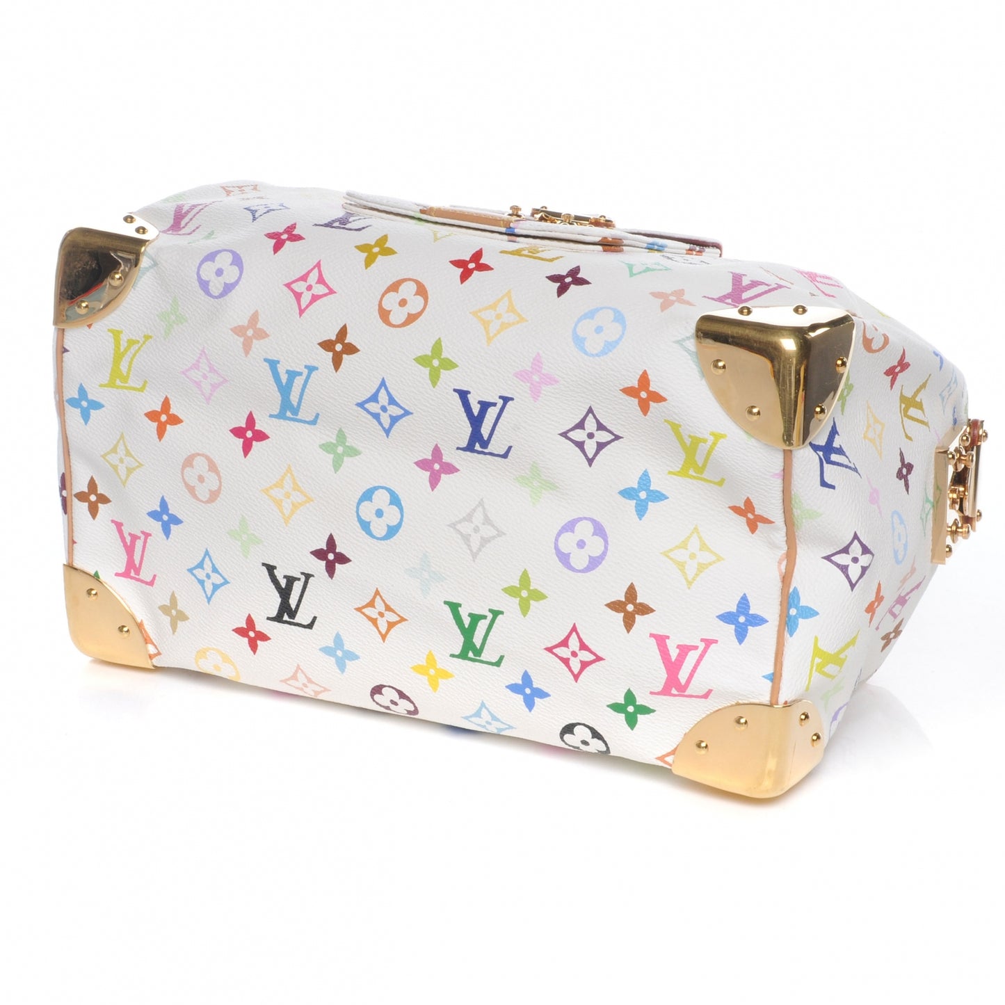 Monogram Multicolor Speedy 30 White