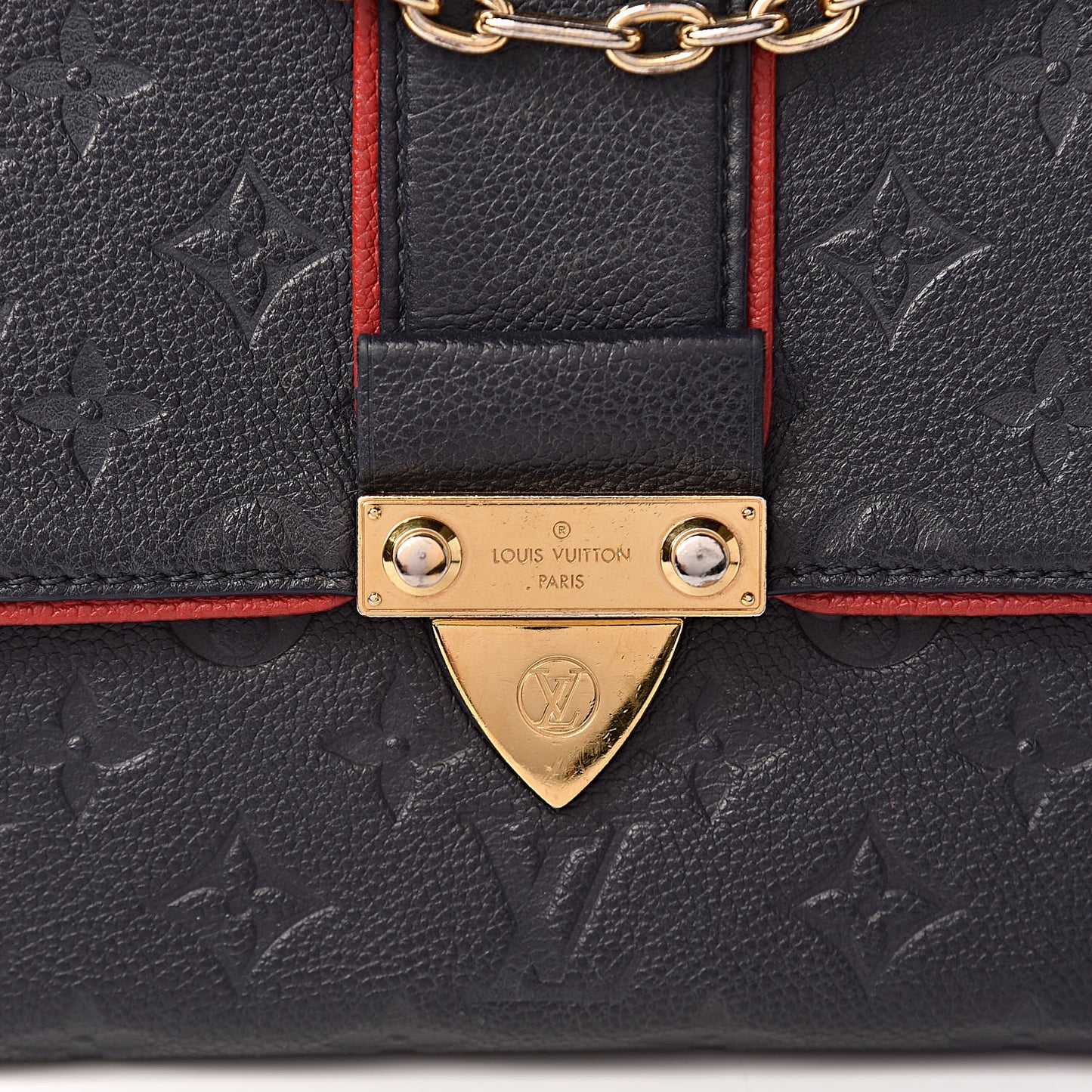 Empreinte Saint Sulpice PM Marine Rouge
