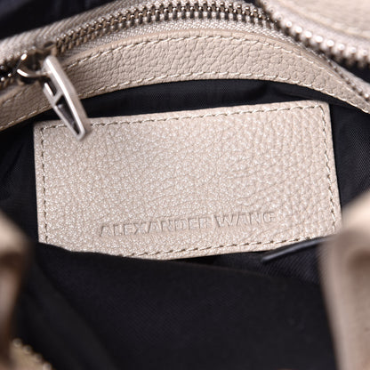 Alexander Wang Suede Kirsten Satchel Grey 5 of 6