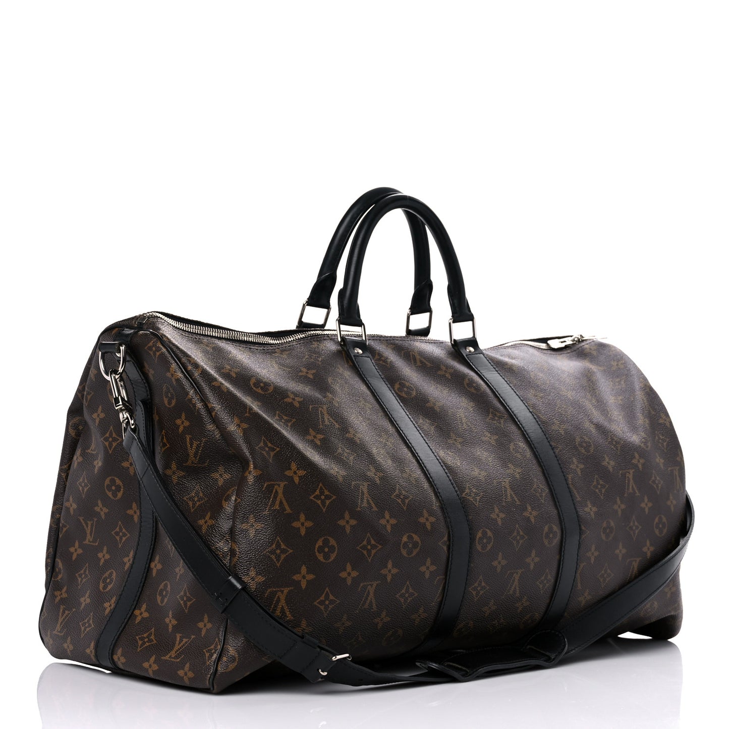 Monogram Macassar Keepall Bandouliere 55