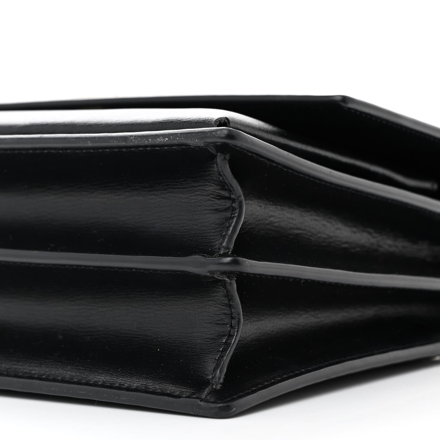Saint Laurent Calfskin Medium Monogram Sunset Black 11 of 12