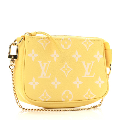 Louis Vuitton Empreinte Monogram Mini Pochette Accessories Lemon Curd Yellow 4 of 14