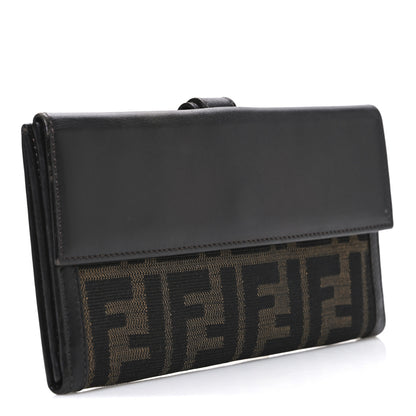 Fendi Zucca Continental Wallet Tobacco 3 of 8