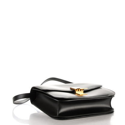 Celine Box Calfskin Medium Classic Box Flap Bag Black 4 of 7