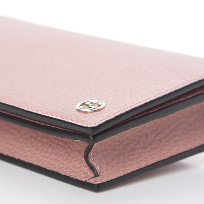 Gucci Dollar Calfskin Medium Betty Chain Wallet Soft Pink 9 of 10