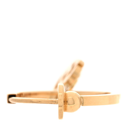 Gucci 18K Yellow Gold Running G Single Clip On Earring 3 of 4