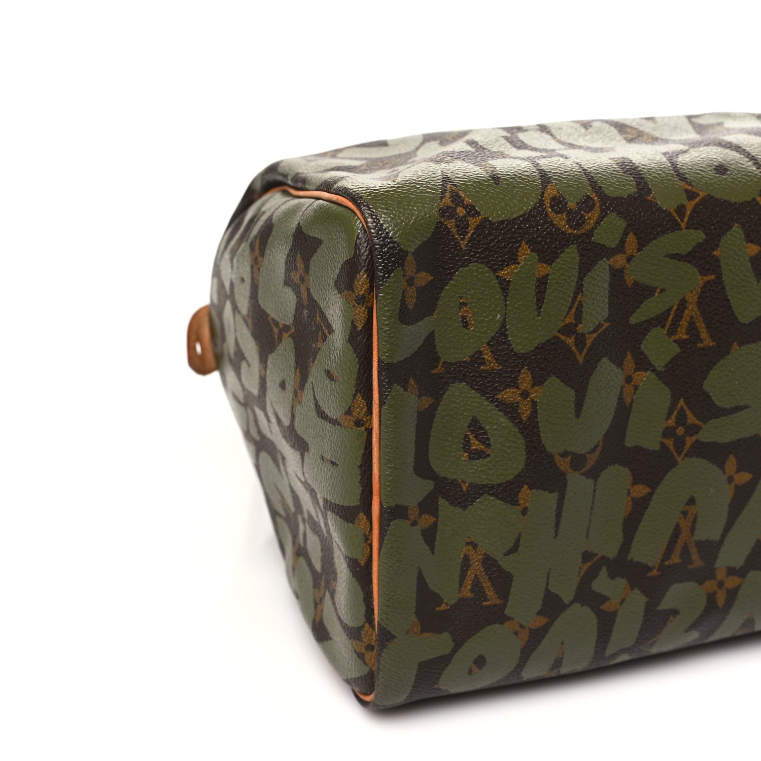 Louis Vuitton Monogram Graffiti Speedy 30 Kaki 8 of 9