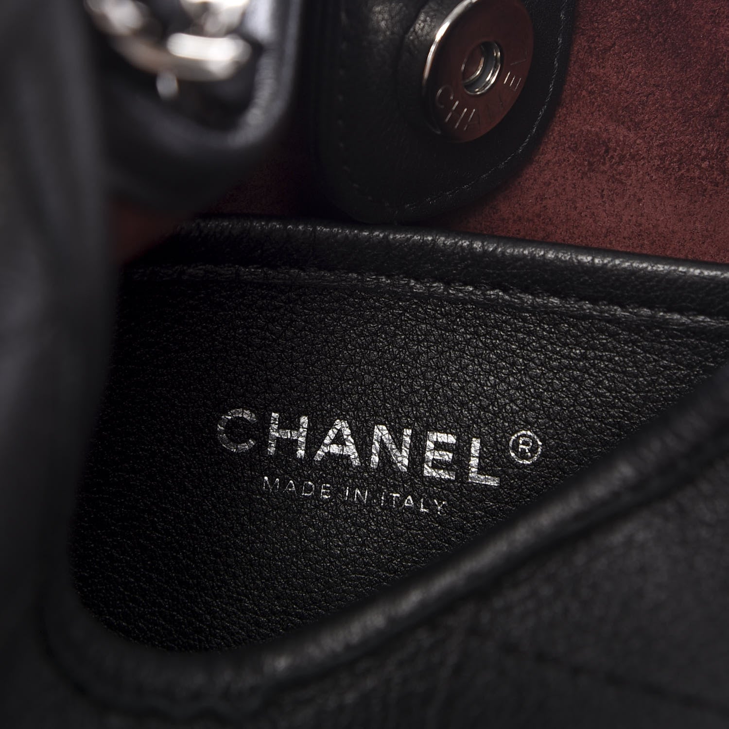 Chanel Calfskin Quilted Jungle Stroll Hobo Bag Black 5 of 9