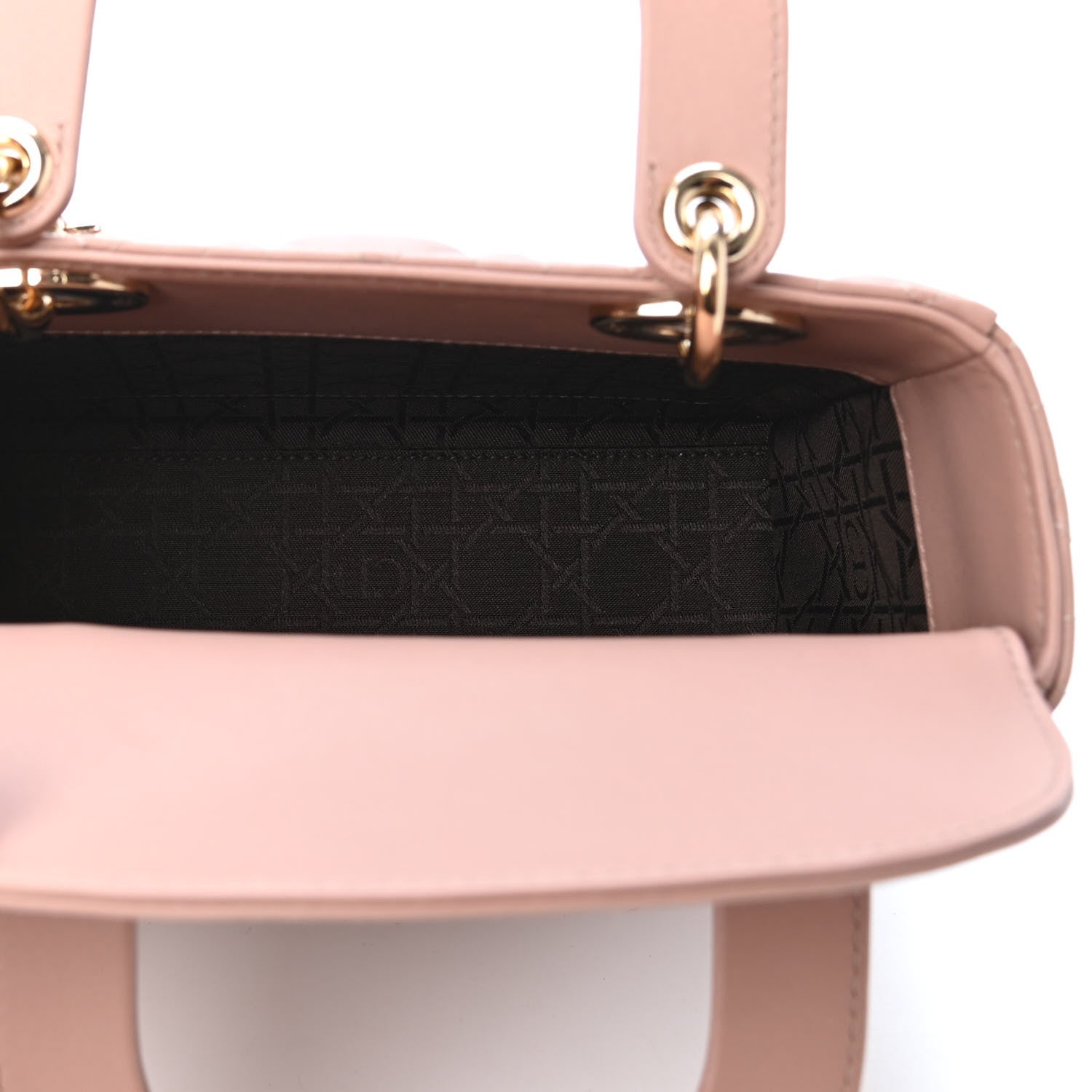 Christian Dior Lambskin Cannage Small My ABCDior Lady Dior Blush Powder 4 of 4