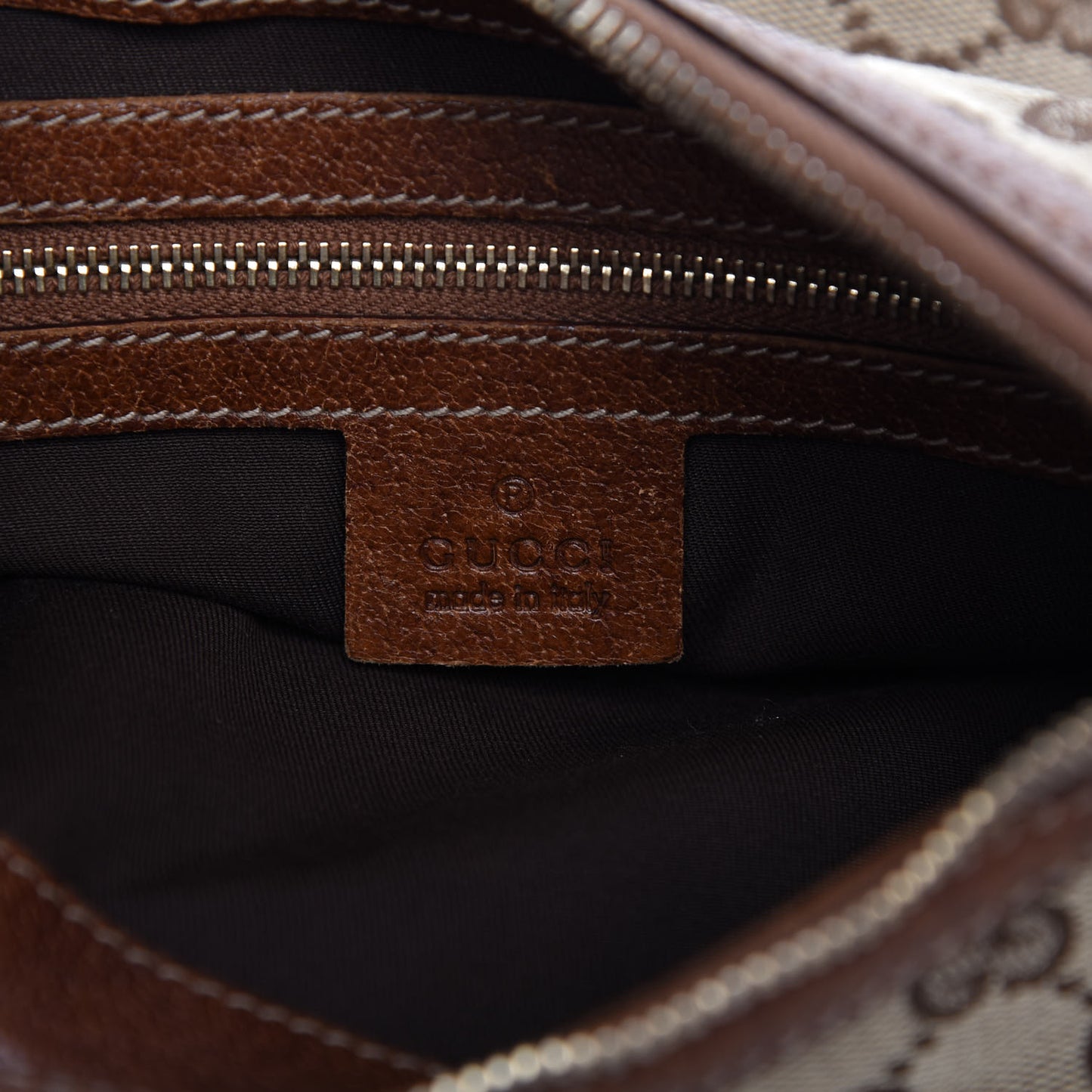 Monogram Bamboo Ring Hobo Brown