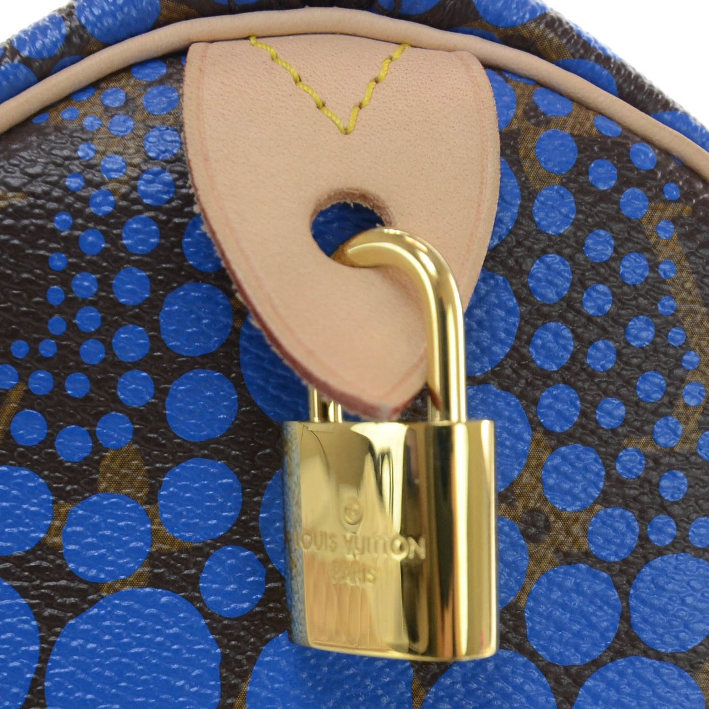Monogram Kusama Town Speedy 30 Blue