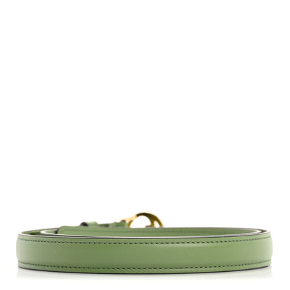 Gucci Ciny Lux Calfskin Blondie 30mm Belt 85 34 Salamander Green 2 of 6