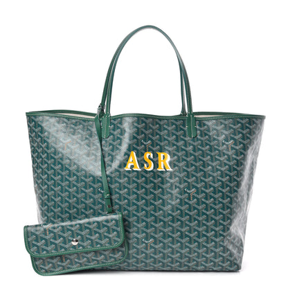 Goyard Goyardine Saint Louis GM Green 1 of 11