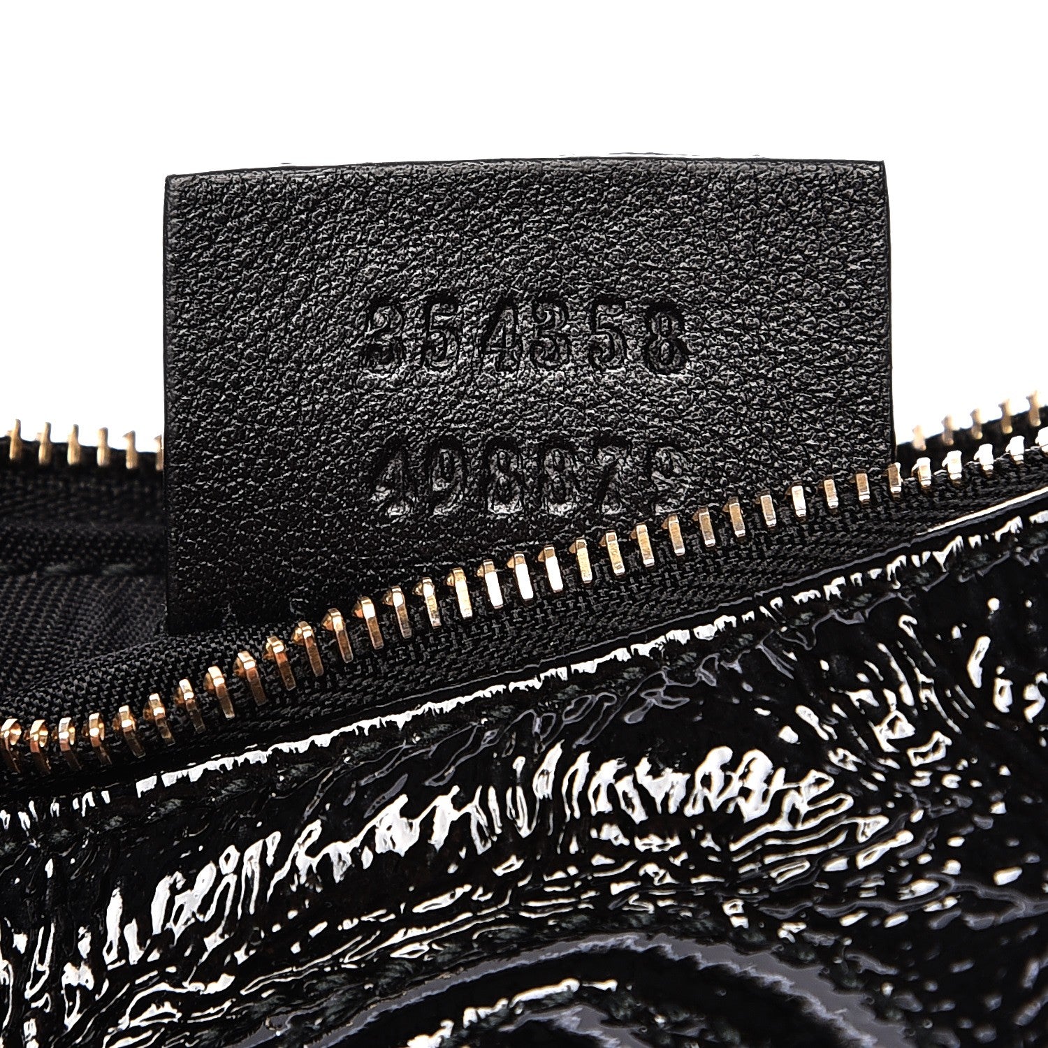 Gucci Patent Soho Key Case Black 7 of 7