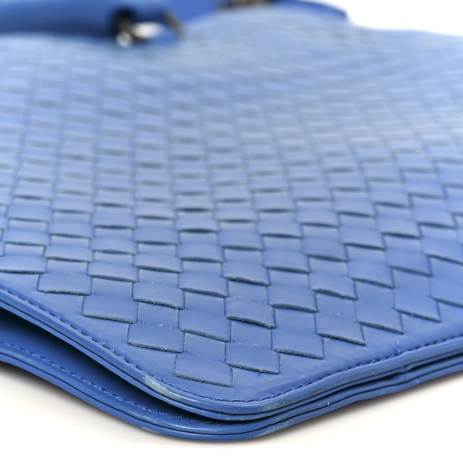 Bottega Veneta Nappa Intrecciato Briefcase Blue 1849144 – FASHIONPHILE