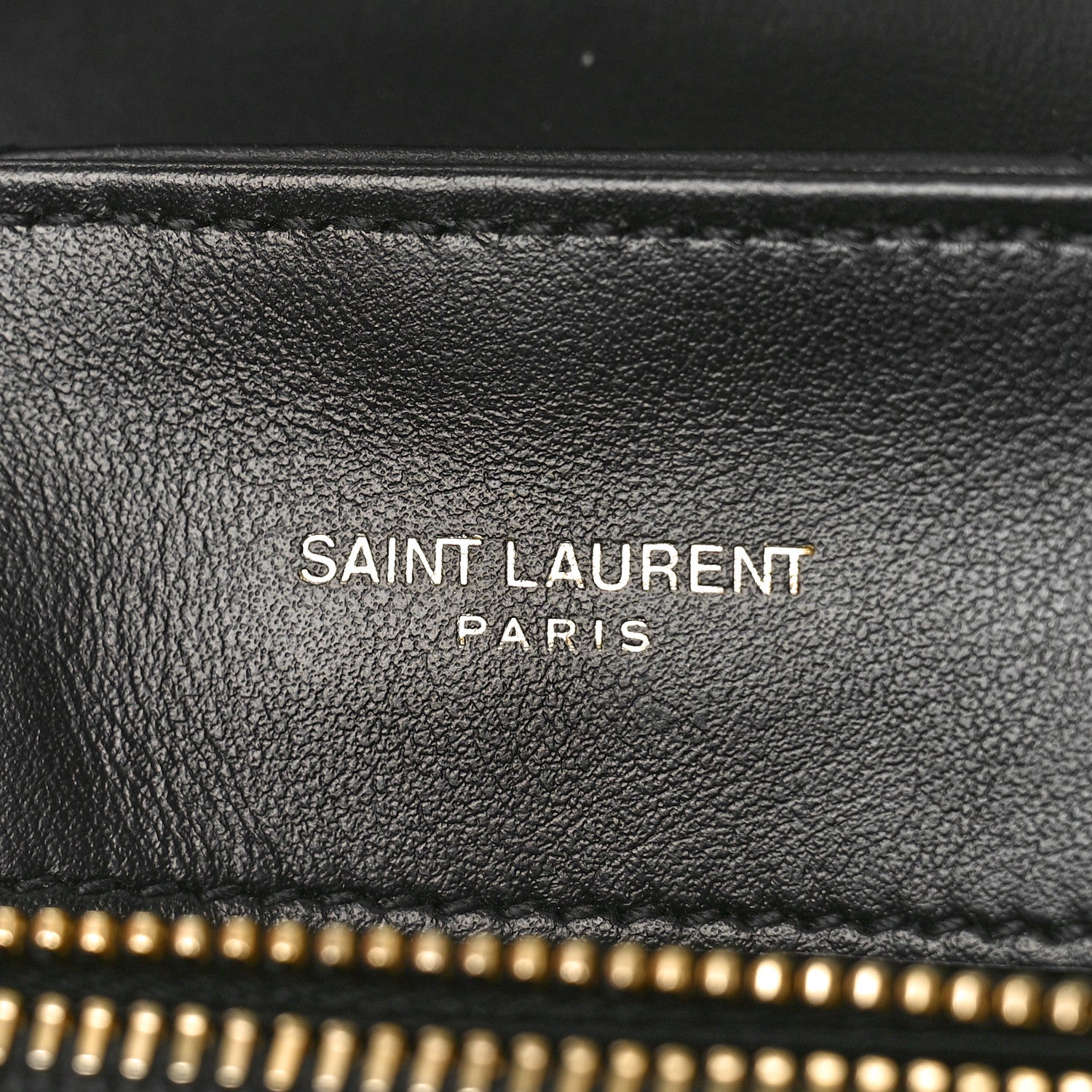 Saint Laurent SAINT LAURENT Calfskin Y Quilted Monogram Small Loulou Chain Satchel Black 6 of 8