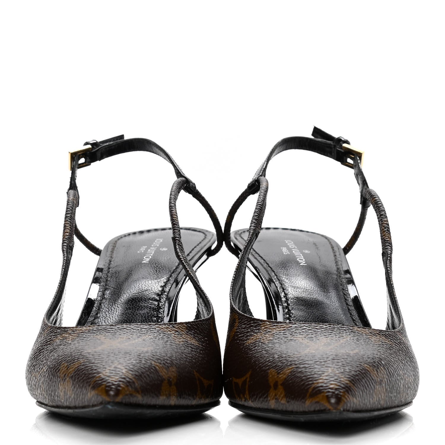 Louis Vuitton Monogram Cherie Slingback Pumps 36 2 of 9