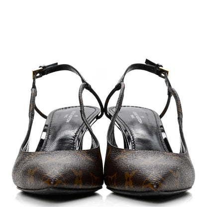 Louis Vuitton Monogram Cherie Slingback Pumps 36 2 of 9
