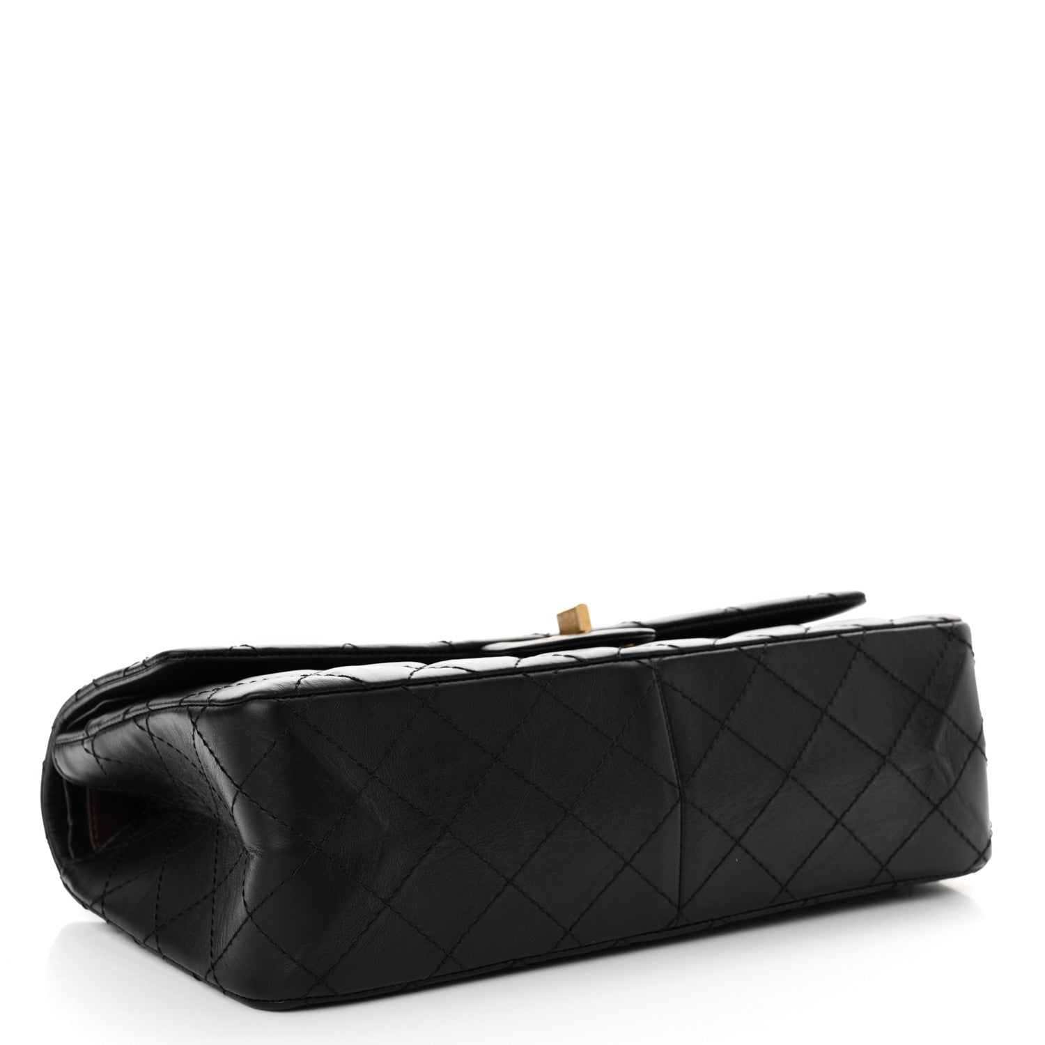 Chanel Aged Calfskin Quilted 2.55 Reissue 226 Flap Black 4 of 14