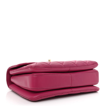 Chanel Lambskin Quilted Small Trendy CC Flap Dual Handle Bag Pink 4 of 11