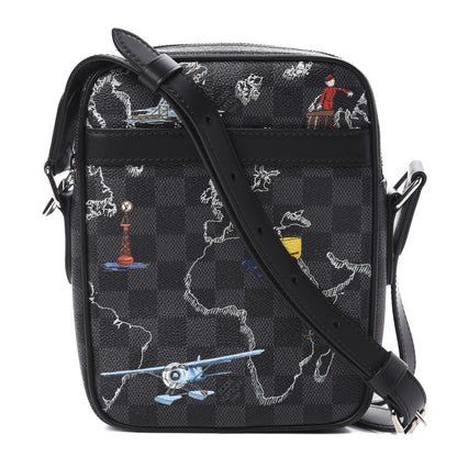 Louis Vuitton Damier Graphite Renaissance Slim Danube PM 1 of 10